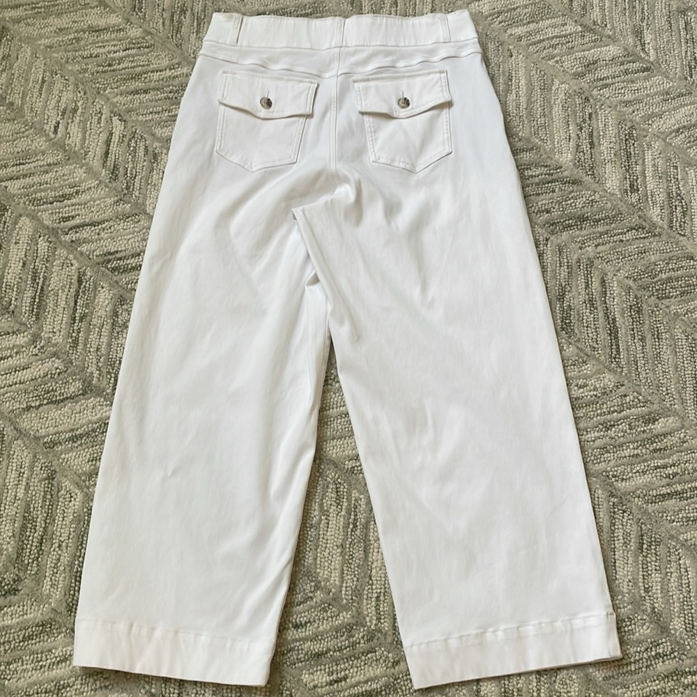 SPANX Ivory Ankle-Length Trousers - Picture 6 of 15